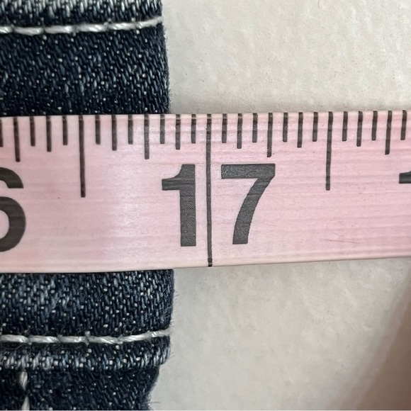 Wrangler Q Baby Jeans Size 9/10 X 36 Blue Womens Denim Boot Cut Western Cowgirl - Picture 2 of 12